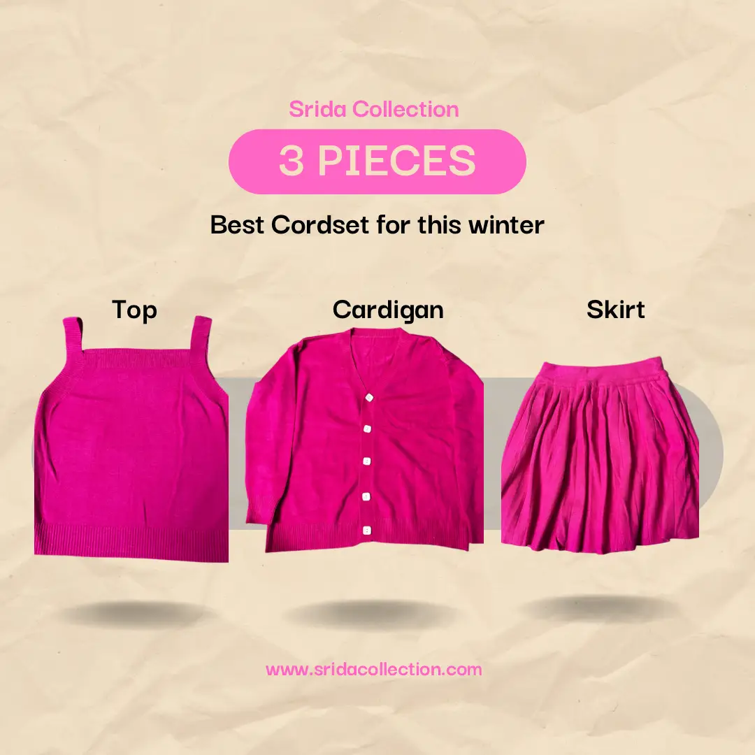 Three Piece Cordset Dress - Image 7