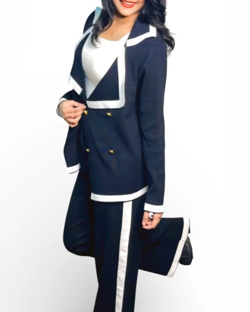 Knitted Cardigan Cordset