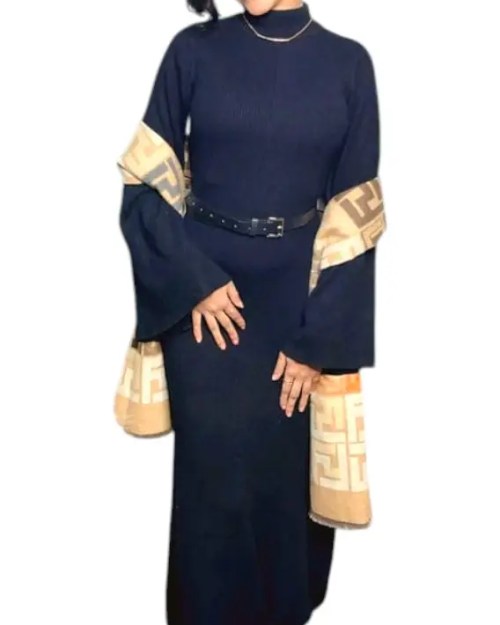 Knitted long Dress